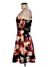 Unbranded Floral Black Cocktail Dress Size M (estimated) - photo 5