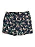 St. John's Bay Floral Blue Shorts Size 16 - photo 1