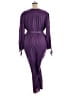 J. Brooks 100% Polyester Purple Jumpsuit Size XL - photo 2