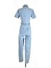 Forever 21 100% Cotton Blue Jumpsuit Size S - photo 2