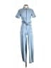 Forever 21 100% Cotton Blue Jumpsuit Size S - photo 1