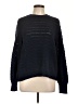 J.Crew Solid Black Pullover Sweater Size L - photo 1