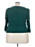 Torrid Teal 3/4 Sleeve Top Size 3X Plus (3) - photo 2
