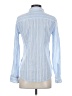 Gap 100% Cotton Stripes Blue Long Sleeve Button-Down Shirt Size XS - photo 2