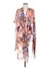 Saachi 100% Rayon Orange Poncho One size - photo 1