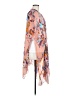 Saachi 100% Rayon Orange Poncho One size - photo 4