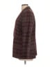 Ann Taylor Plaid Burgundy Blazer Size 10 - photo 5