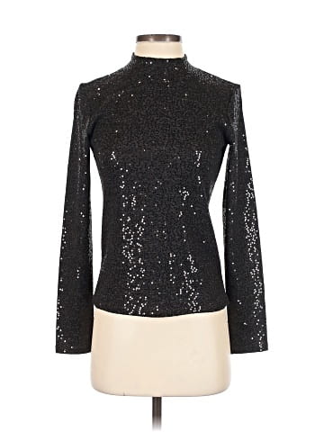 Zara W&B Collection Long Sleeve Top (view 1)