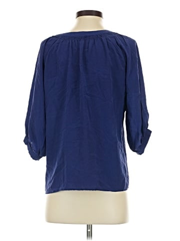 Love 21 3/4 Sleeve Silk Top (view 2)