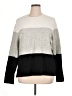 J.Crew Factory Store Color Block Gray Pullover Sweater Size XL - photo 1