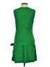 Esley Solid Green Casual Dress Size S - photo 2