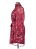 BCBGeneration 100% Polyester Paisley Burgundy Casual Dress Size 14 - photo 5