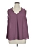 ModCloth 100% Polyester Purple Sleeveless Blouse Size 1X - photo 1