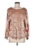 Meadow Rue Brown Long Sleeve Blouse Size M - photo 1