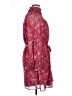 BCBGeneration 100% Polyester Paisley Burgundy Casual Dress Size 14 - photo 4