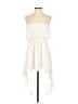 Double Zero 100% Polyester Ivory Cocktail Dress Size S - photo 1