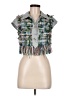 Chic You Gray Denim Vest Size M - photo 1