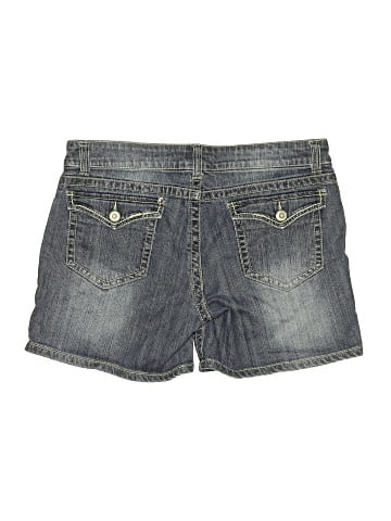 Blue Asphalt Denim Shorts (view 2)