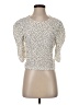 Zara Ivory 3/4 Sleeve Top Size S - photo 1