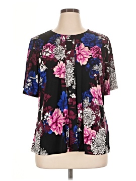 Liz Claiborne Career Short Sleeve Blouse