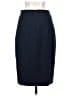 Mango Solid Blue Formal Skirt Size 4 - photo 2