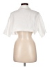 Shein White Short Sleeve Blouse Size 6 - photo 2