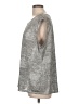 Calvin Klein Metallic Silver Sleeveless Blouse Size L (estimated) - photo 5