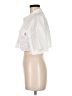 Shein White Short Sleeve Blouse Size 6 - photo 5