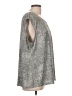 Calvin Klein Metallic Silver Sleeveless Blouse Size L (estimated) - photo 4
