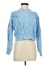 Assorted Brands 100% Acrylic Blue Cardigan Size M - photo 1