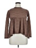Gaze Brown Long Sleeve Turtleneck Size L - photo 1