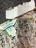Sundance 100% Polyester Ivory Short Sleeve Blouse Size XL - photo 7