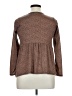 Gaze Brown Long Sleeve Turtleneck Size L - photo 2