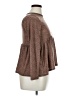 Gaze Brown Long Sleeve Turtleneck Size L - photo 4
