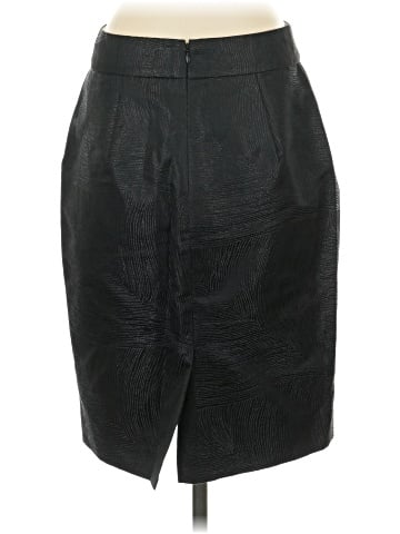 Banana Republic Monogram Faux Leather Skirt (view 2)