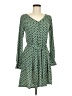 SJS Polka Dots Green Casual Dress Size M - photo 1