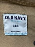 Old Navy 100% Cotton Solid Tan Jacket Size L - photo 6