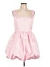 Lulus 100% Polyester Pink Cocktail Dress Size L - photo 1