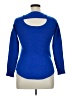 LINE 100% Cashmere Blue Cashmere Pullover Sweater Size L - photo 2