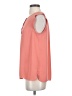 Ann Taylor LOFT 100% Polyester Orange Sleeveless Blouse Size S - photo 5