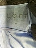 Ann Taylor LOFT 100% Polyester Blue Long Sleeve Blouse Size M - photo 7