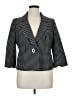 Tribal Houndstooth Black Blazer Size 14 - photo 1