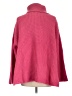 27 miles Solid Pink Wool Pullover Sweater Size L - photo 2