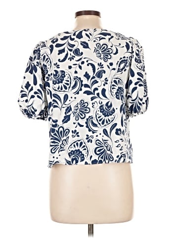 Ann Taylor Short Sleeve Blouse (view 2)