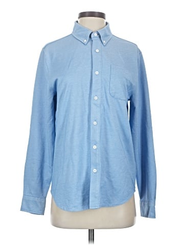 J.Crew Factory Store Long Sleeve Button-Down Shirt (view 1)