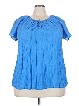 Lane Bryant Short Sleeve Blouse