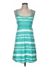 Lola Stripes Teal Casual Dress Size M - photo 1