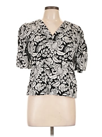 Ann Taylor LOFT Short Sleeve Blouse (view 1)