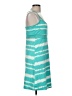 Lola Stripes Teal Casual Dress Size M - photo 4