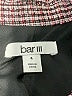 Bar III Houndstooth Burgundy Blazer Size 4 - photo 6